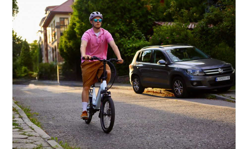 E-bike Ecobike Rhino Cruise White 630Wh - 39