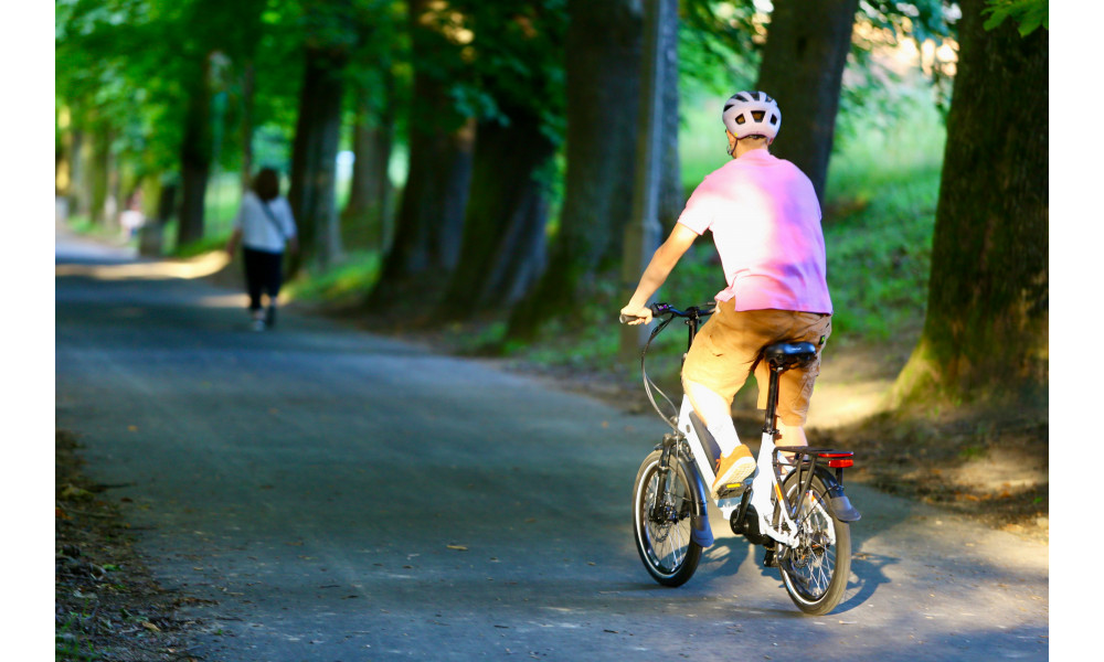 ????????????? ????????? Ecobike Rhino Cruise White 630Wh - 48