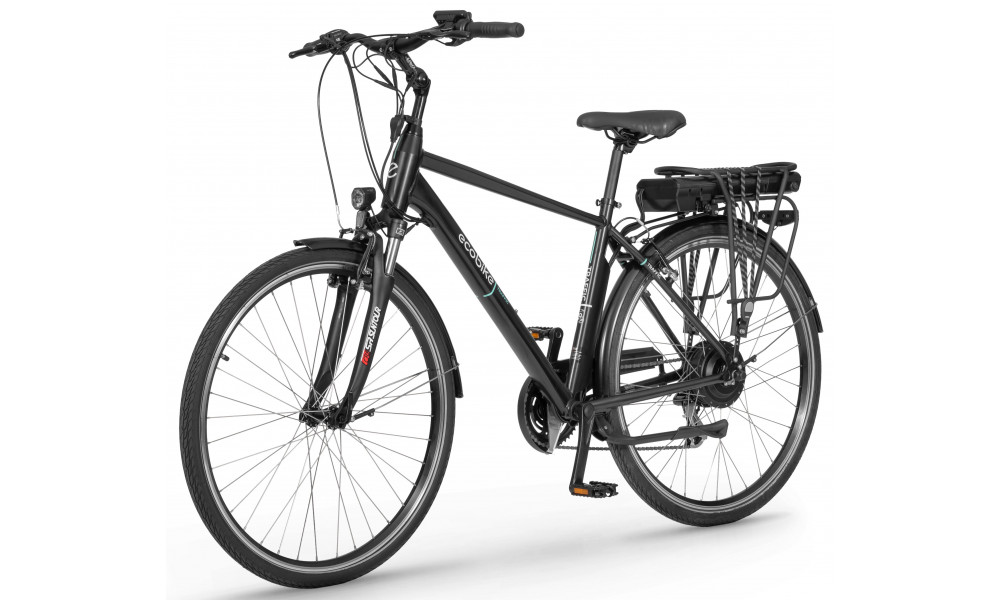 Электрический велосипед Ecobike Traffic 28 M Black 468Wh - 4