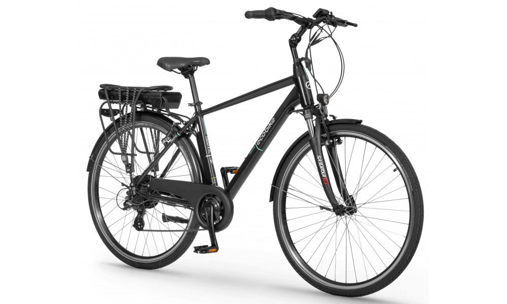 Электрический велосипед Ecobike Traffic 28 M Black 630Wh - 3