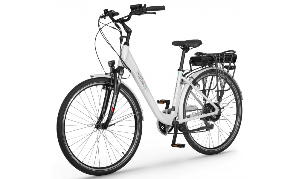 ????????????? ????????? Ecobike Traffic White 630Wh - 3