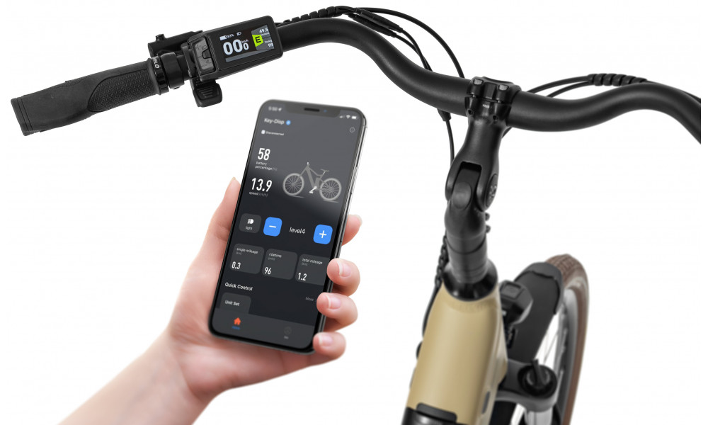 Электрический велосипед Ecobike X-City Cappuccino V3 504Wh - 18