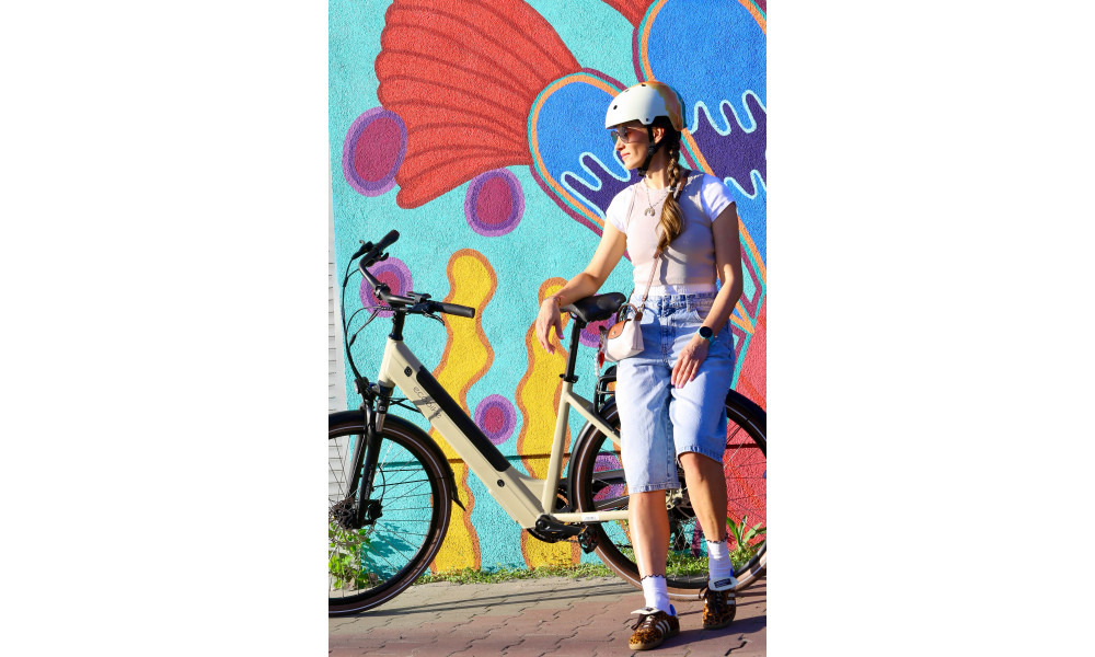 Электрический велосипед Ecobike X-City Cappuccino V3 504Wh - 32