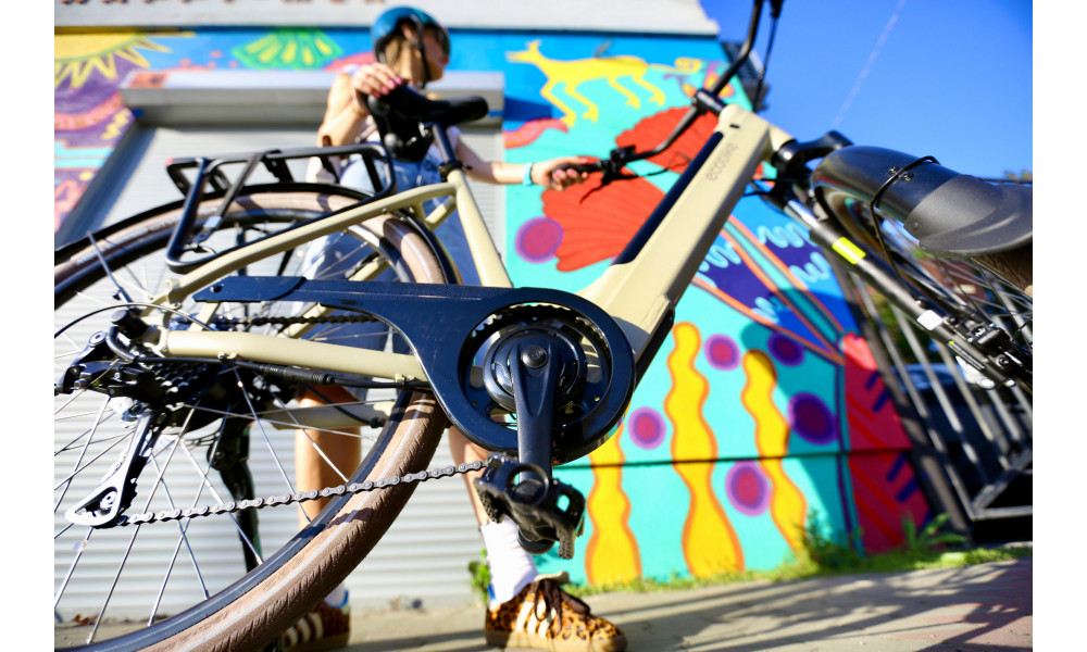 ????????????? ????????? Ecobike X-City Cappuccino V3 630Wh - 6