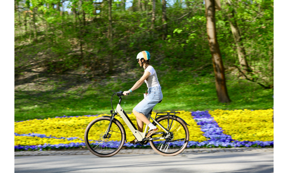 ????????????? ????????? Ecobike X-City Cappuccino V3 630Wh - 27