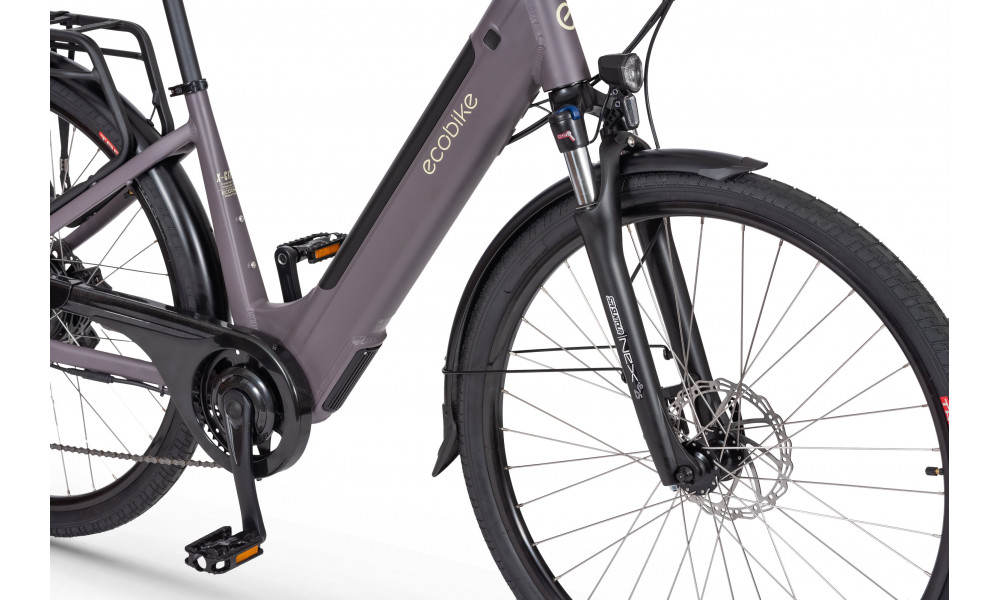 E-bike Ecobike X-City Coffee V3 630Wh - 2