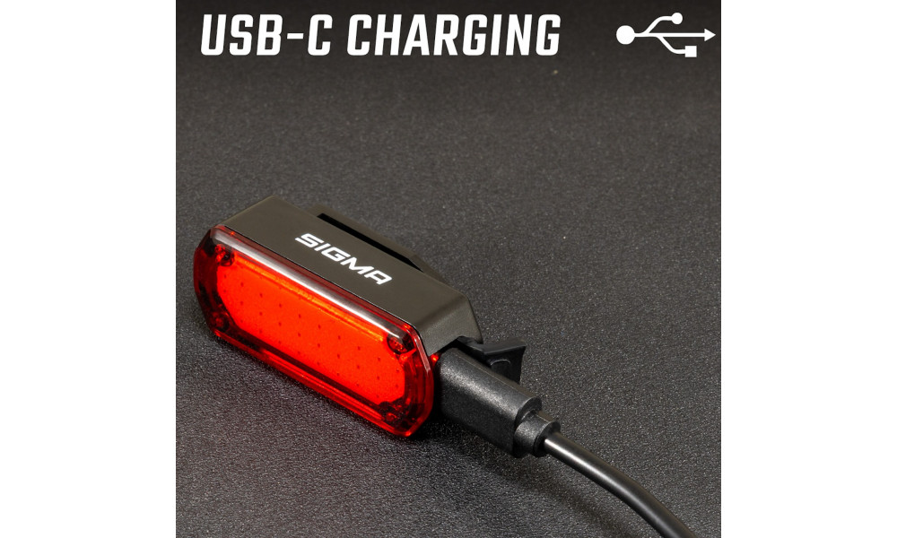 Задняя лампа Sigma Nyte Clip USB - 5