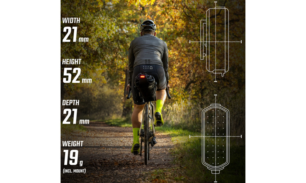 Rear lamp Sigma Nyte Clip USB - 9