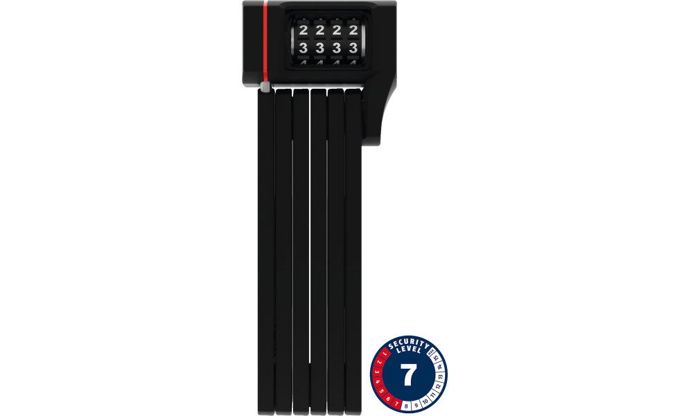 Lock Abus Folding Bordo uGrip 5700C/80 BK SH 