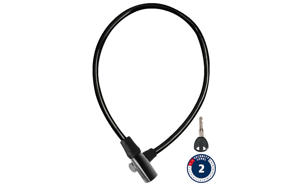 Замок Abus 4408K/65 BK 