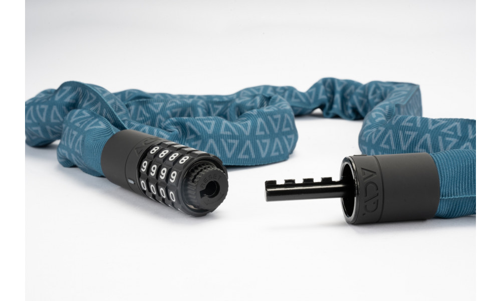 Lock ACID chain combination Corvid C120 6x1200mm blue - 3