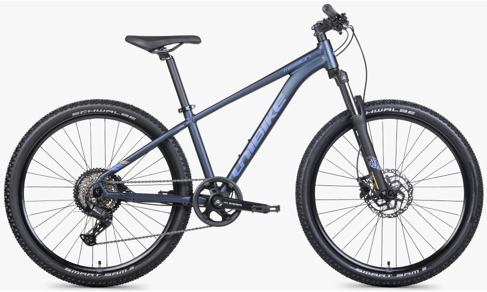 Велосипед Unibike Mission 26 2026 dark blue - 1