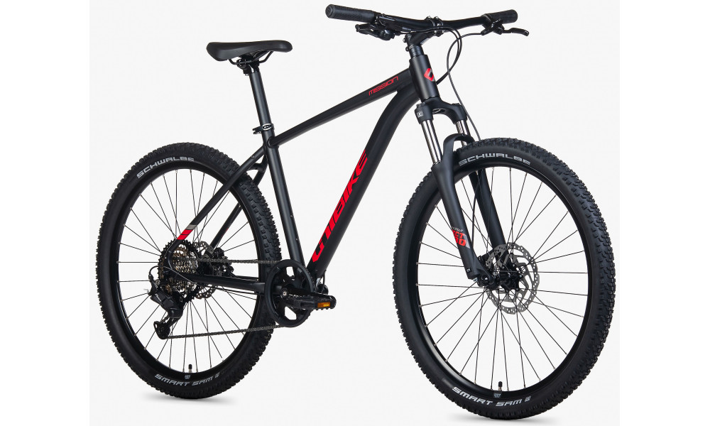 Велосипед Unibike Mission 27.5 2026 black - 2