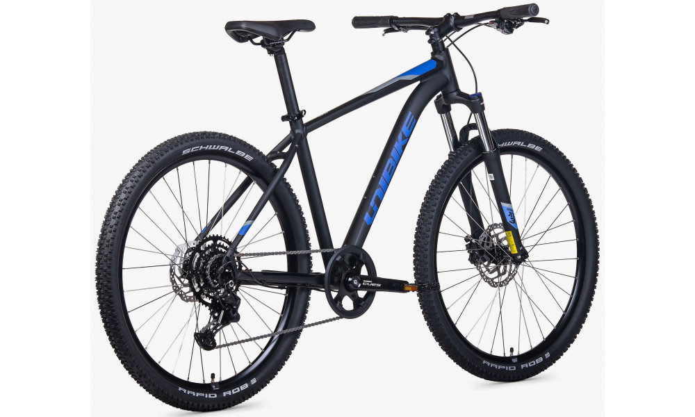 Bicycle Unibike Shadow 27.5 2026 black-blue - 5
