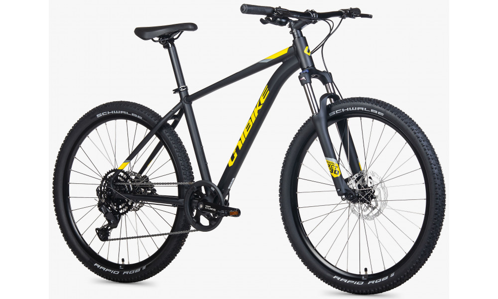 ????????? Unibike Shadow 27.5 2026 black-yellow - 2