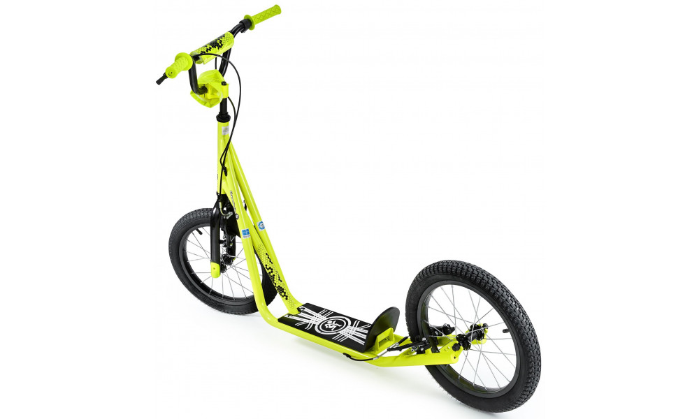 Самокат HyperMotion Runkie 16" yellow - 10