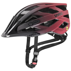 Шлем Uvex i-vo cc MIPS black-red matt