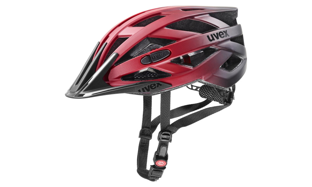 Шлем Uvex i-vo cc red-black matt - 1