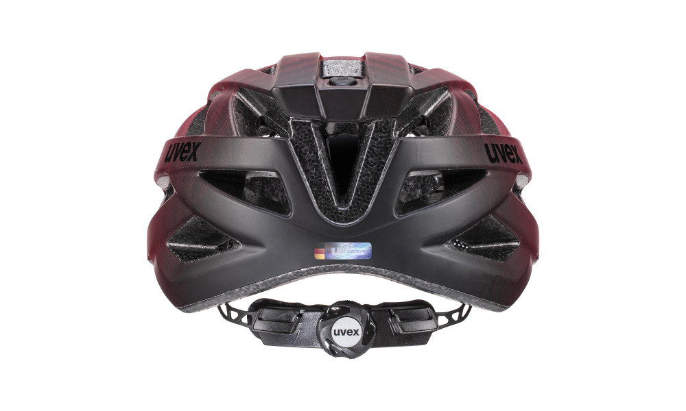 Шлем Uvex i-vo cc red-black matt - 5