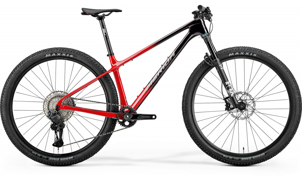 Bicycle Merida Big.Nine 7000 2026 black/red (warm slate grey) 