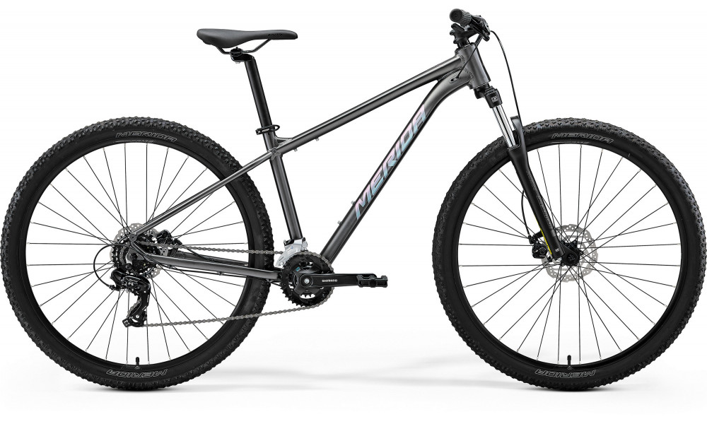 Велосипед Merida Big.Nine 15 2026 silk gunmetal grey(blue) 