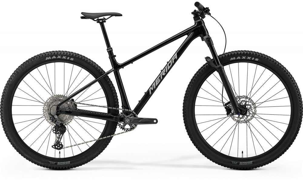 Велосипед Merida Big.Nine TR 700 2026 metallic black(silver) 