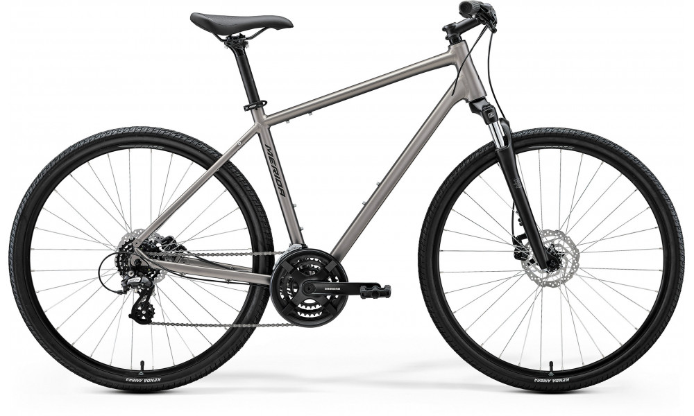 Bicycle Merida Crossway 10 2026 silk warm slate grey(black) 