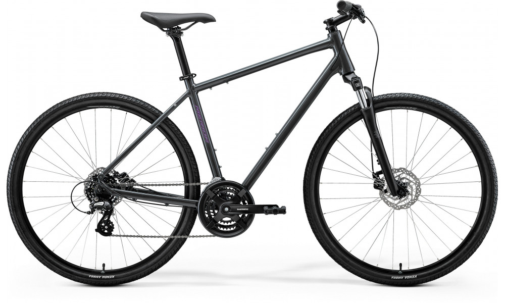 Bicycle Merida Crossway 10 2026 glossy cool grey(purple) 