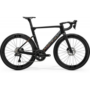 Велосипед Merida Reacto 9000 2026 silk black(glossy dark silver)