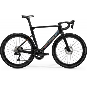Велосипед Merida Reacto 8000 2026 silk black(glossy dark silver)