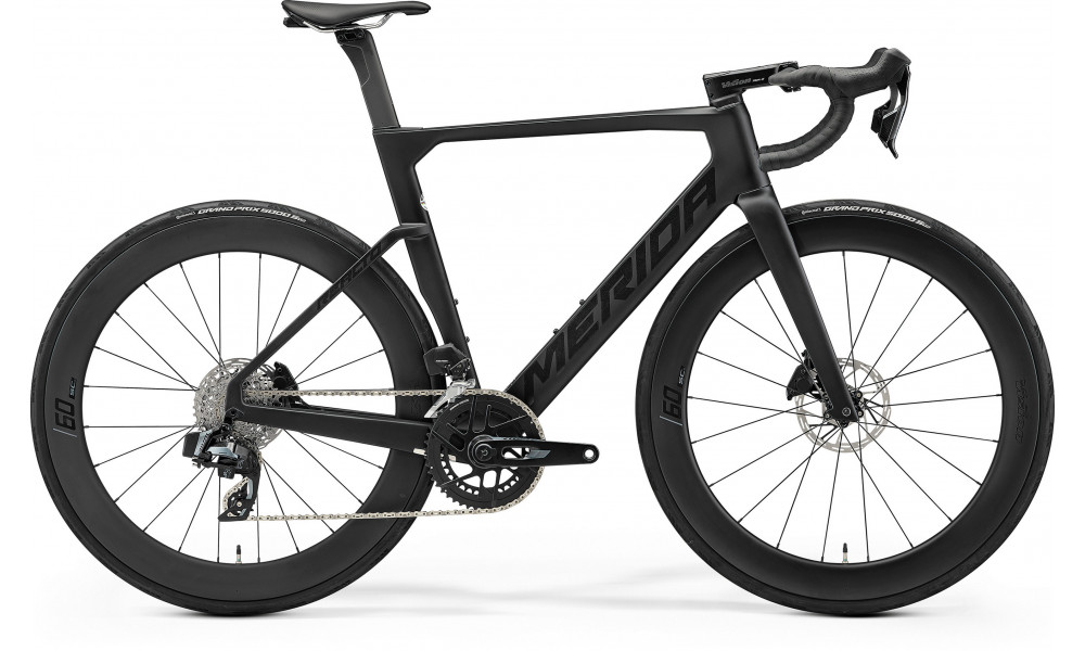 ????????? Merida Reacto 7000 2026 silk black(glossy dark silver) 
