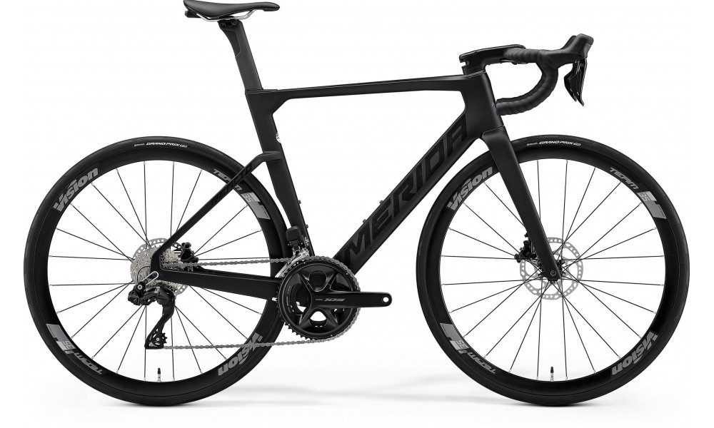 ????????? Merida Reacto 5000 2026 silk black(glossy dark silver) 