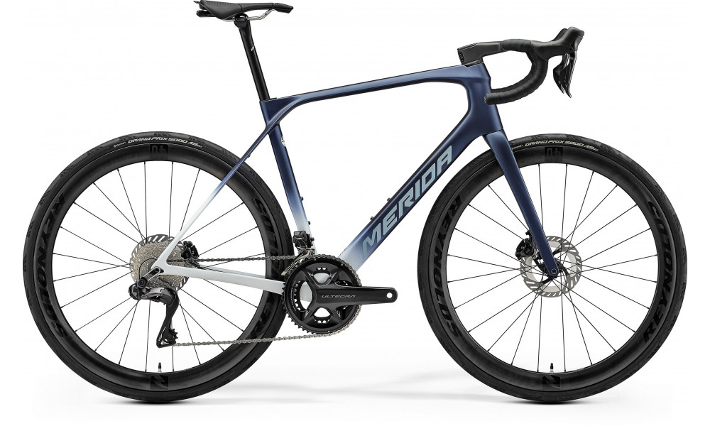 Bicycle Merida Scultura Endurance 9000 2026 silk mountain dust blue(white) 