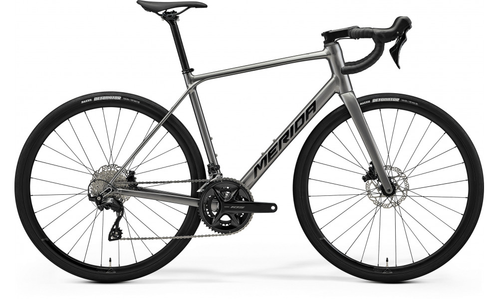 Велосипед Merida Scultura Endurance 400 2026 gunmetal grey(black) 