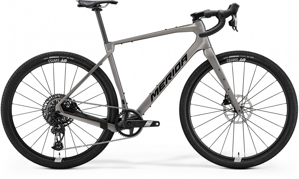 Велосипед Merida Silex 8000 2026 warm slate grey(black) 