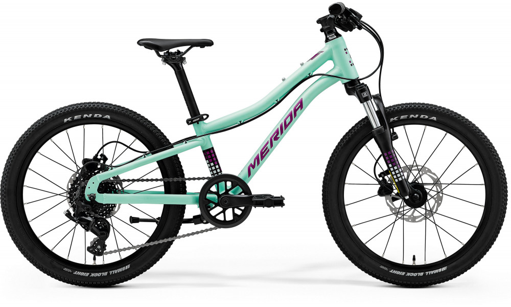 Bicycle Merida Matts J.20 2026 matt mint(purple/wht/blk) 