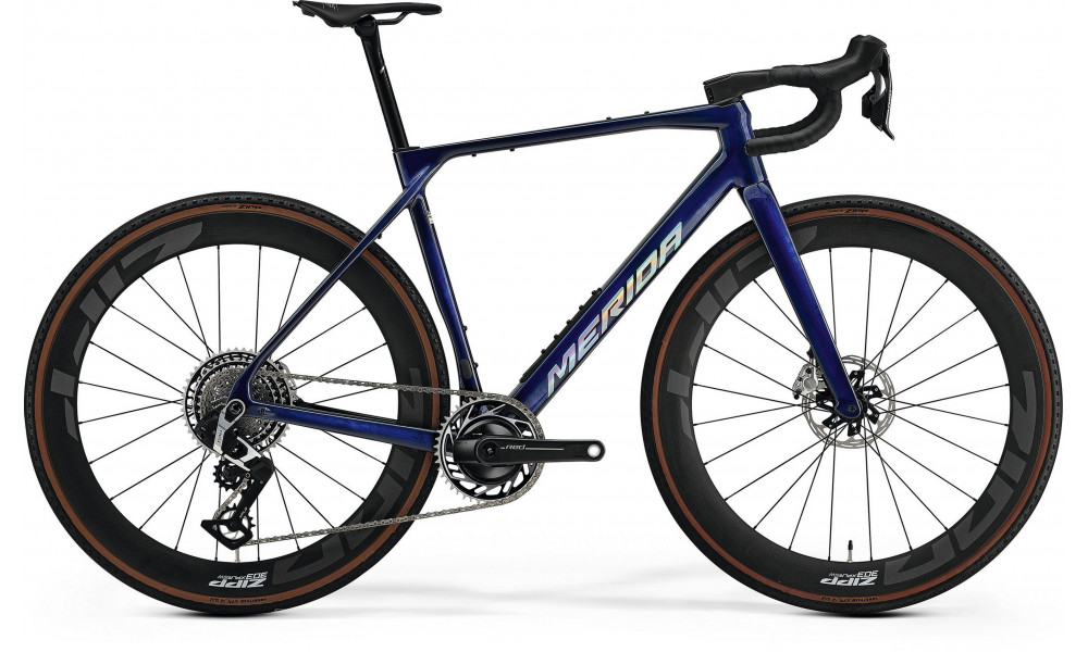 Bicycle Merida Mission 10K 2026 transp. blue carbon ud(silver) 