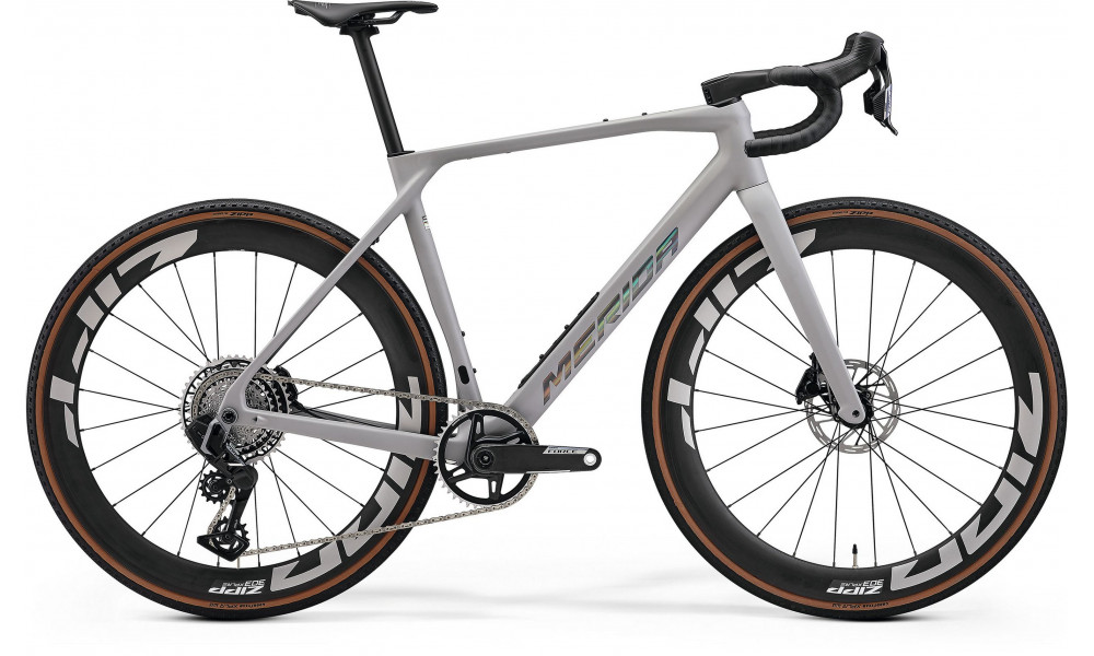 Велосипед Merida Mission 9000 2026 silk grey(holo silver) 