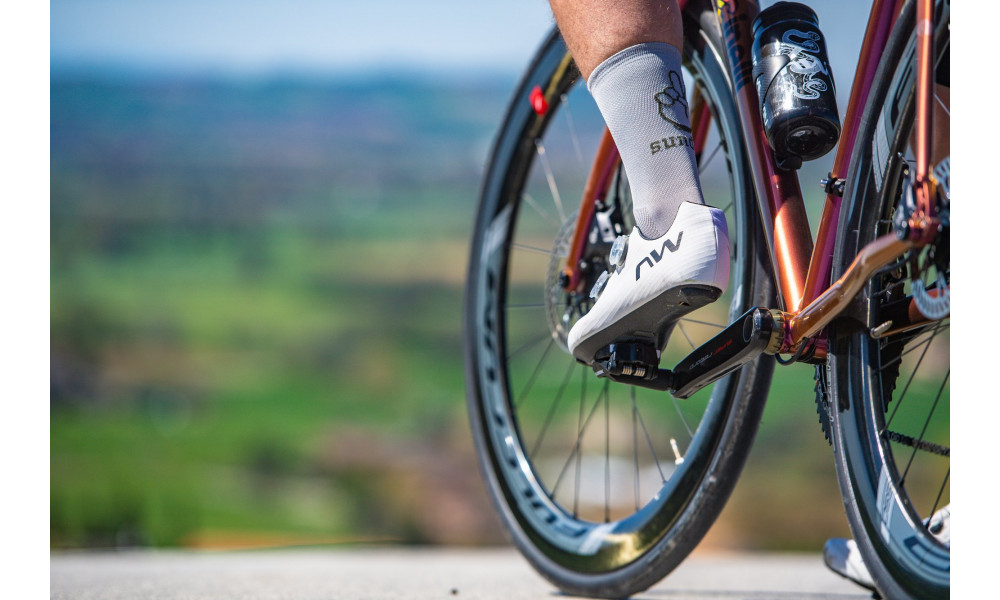 Cycling shoes Northwave Extreme Pro 3 Road black-white - 4