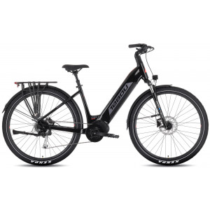 Электрический велосипед Tabou Mono UP 2.0 black-red