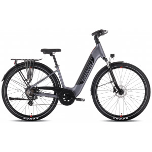 Электрический велосипед Tabou Mono UP ECO Plus anthracite-red