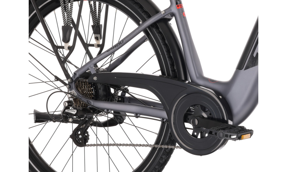 E-bike Tabou Mono UP ECO Plus anthracite-red - 3