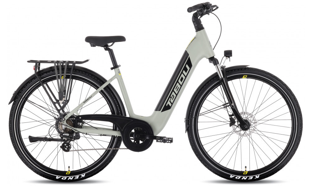 E-bike Tabou Mono UP ECO Plus grey-yellow - 1