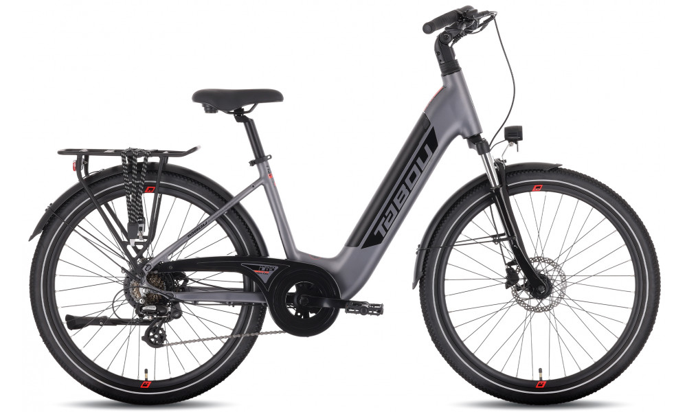 E-bike Tabou Mono UP ECO Plus 26 anthracite-red - 1