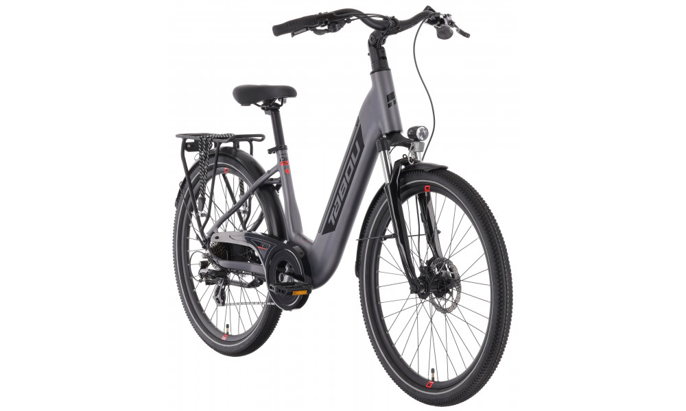 E-bike Tabou Mono UP ECO Plus 26 anthracite-red - 2