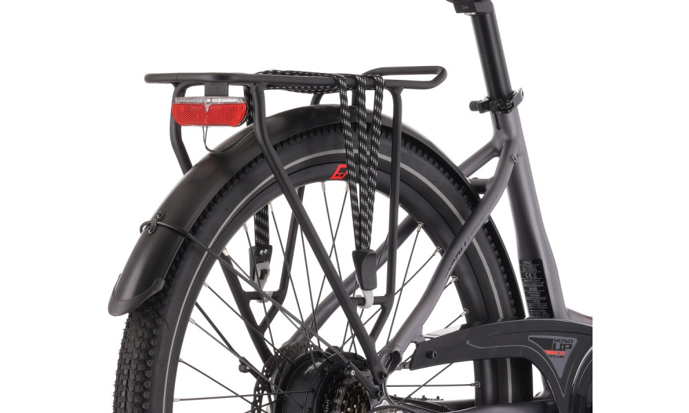 E-bike Tabou Mono UP ECO Plus 26 anthracite-red - 8