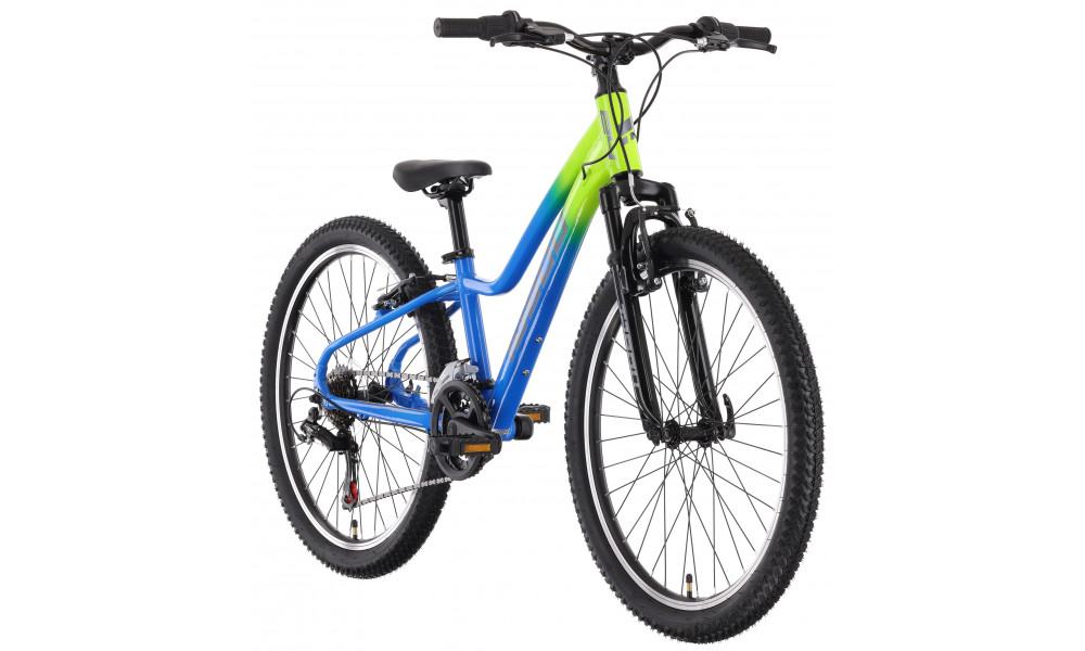 Велосипед Tabou Poison 24 blue-lime - 2