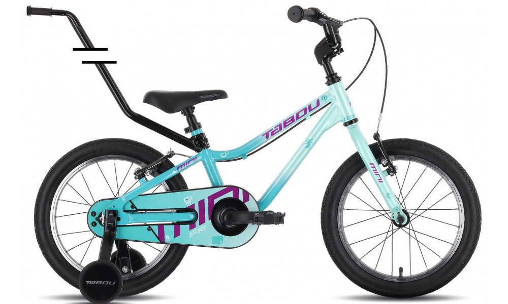 Bicycle Tabou Miss FR 16 mint-purple - 1
