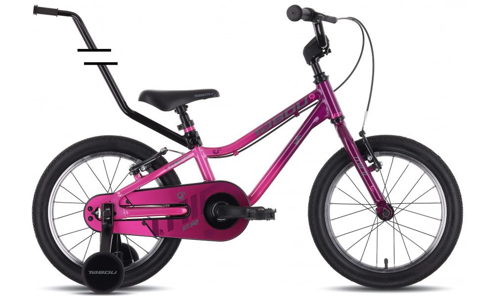 Bicycle Tabou Miss FR 16 pink-purple - 1