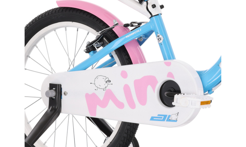 Bicycle Tabou Miss AL 18 blue-pink - 3
